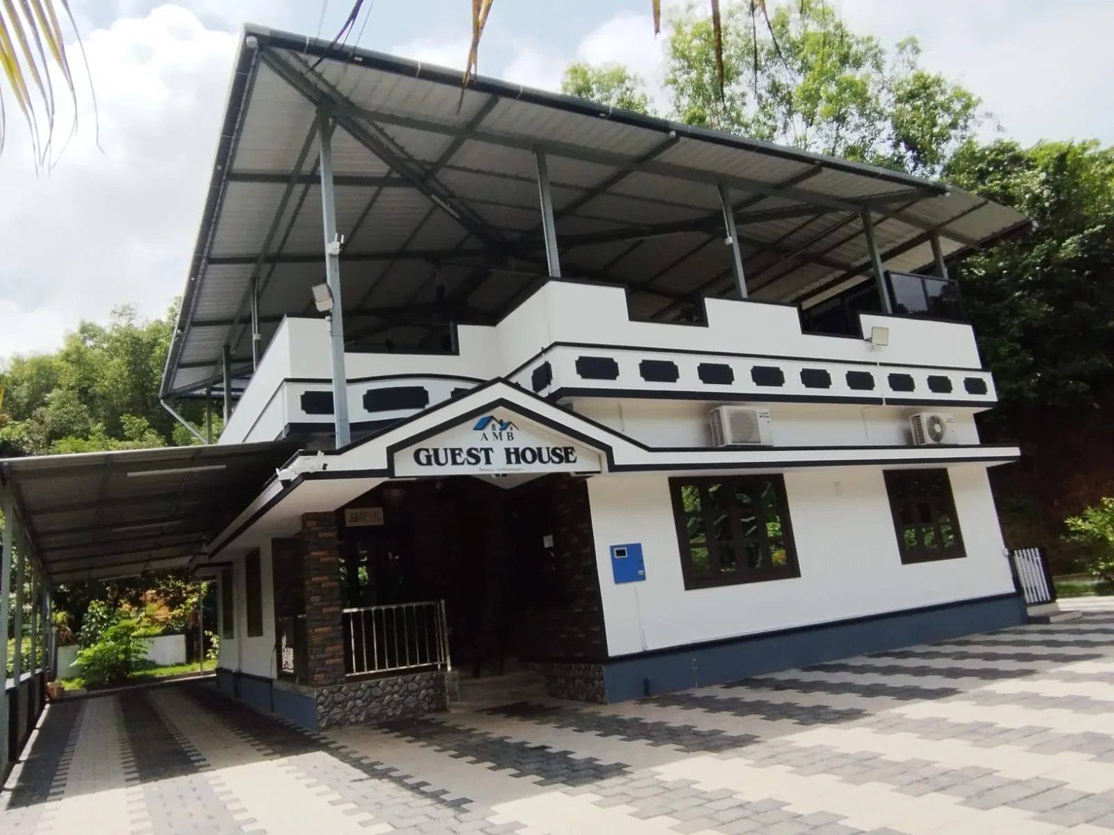 AMB Guest House exterior in Amblamogru, Ullal near Mangalore